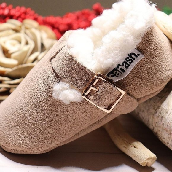 LIGHT BROWN BEIGE BABY TODDLER GIRL SHOES – 6-12m - Picture 4 of 4